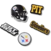 NFL Pittsburgh Steelers, σετ 5 γούρια Jibbitz για παπούτσια NFL Pittsburgh Steelers, σετ 5 γούρια Jibbitz για παπούτσια