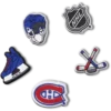 NHL® Montreal Canadiens® Σετ 5 γούρια Jibbitz™