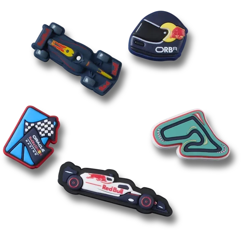 Oracle Red Bull Racing Crocs 5 Pack Jibbitz – Γούρια για παπούτσια Oracle Red Bull Racing Crocs 5 Pack Jibbitz – Γούρια για παπούτσια