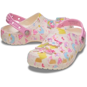 Παιδικά Classic Clog σανδάλια Hello Kitty® and Friends σε παστέλ χρώματα