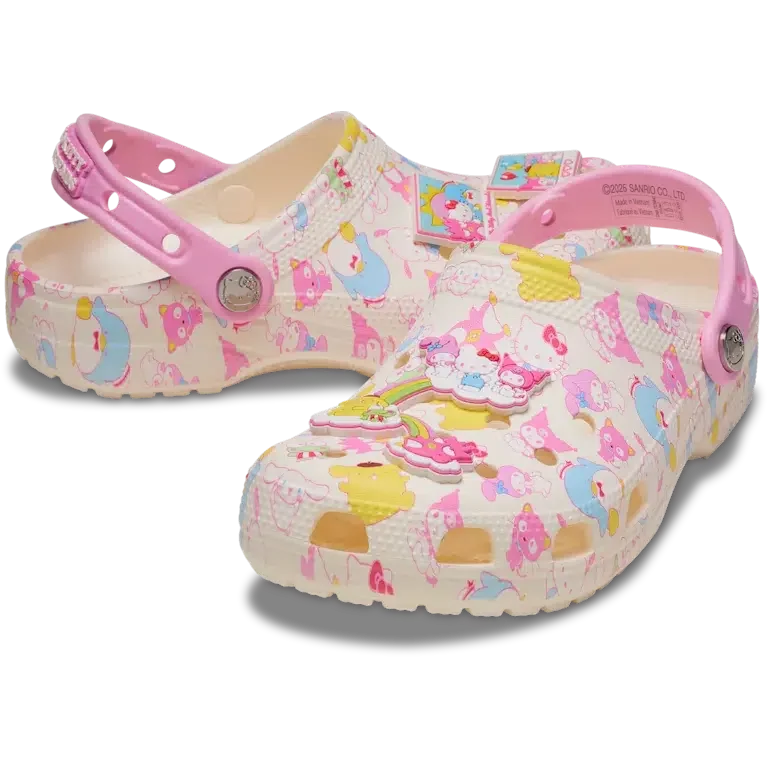 Παιδικά Classic Clog σανδάλια Hello Kitty® and Friends σε παστέλ χρώματα Παιδικά Classic Clog σανδάλια Hello Kitty® and Friends σε παστέλ χρώματα