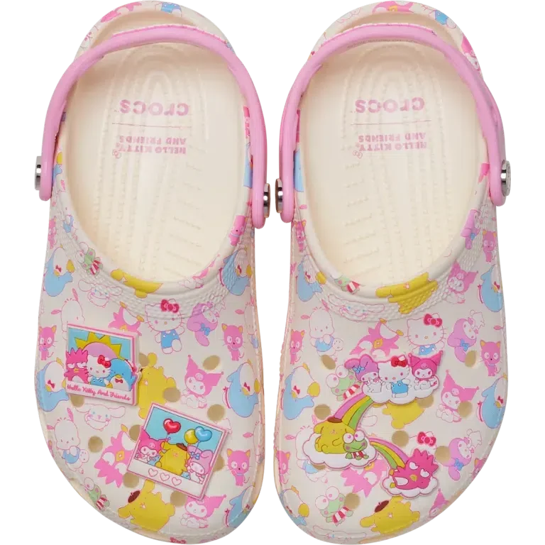 Παιδικά Classic Clog σανδάλια Hello Kitty® and Friends σε παστέλ χρώματα Παιδικά Classic Clog σανδάλια Hello Kitty® and Friends σε παστέλ χρώματα