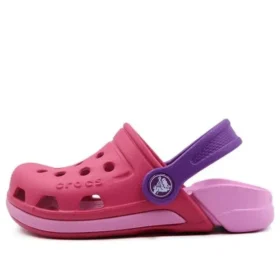 Παιδικά Crocs Classic Clog Αθλητικά σανδάλια «Κόκκινο Ροζ Μωβ»