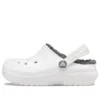 Παιδικά Crocs Classic Clog Αθλητικά σανδάλια “White Grey”