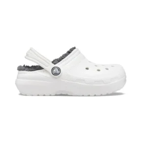 Παιδικά Crocs Classic Clog Αθλητικά σανδάλια “White Grey”