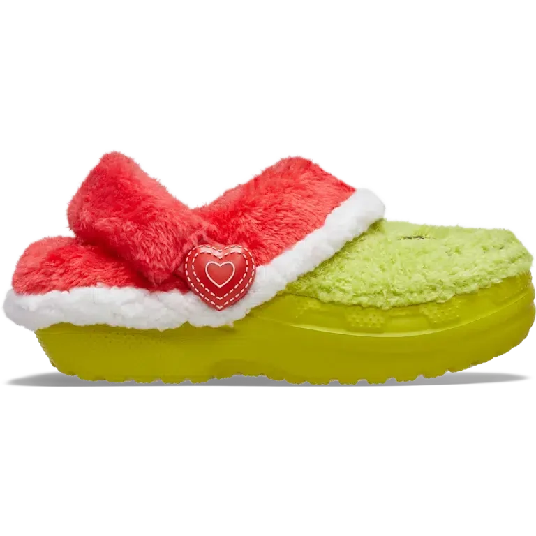 Παιδικά κλασικά Classic Lined Clog με επένδυση «The Grinch» – Crocs Παιδικά κλασικά Classic Lined Clog με επένδυση «The Grinch» – Crocs