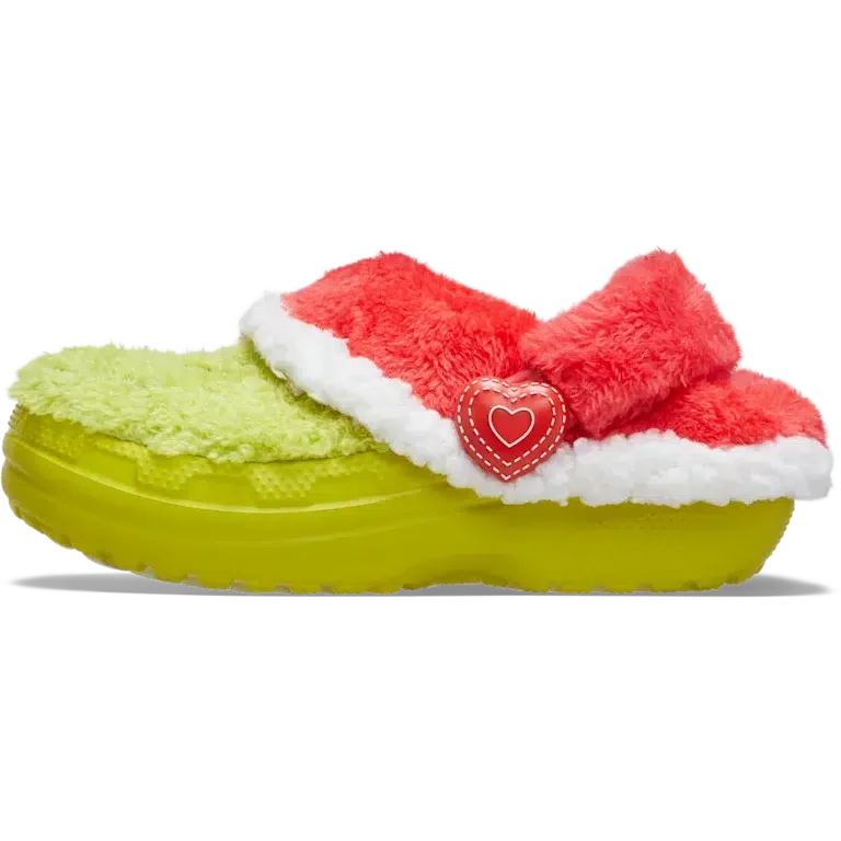 Παιδικά κλασικά Classic Lined Clog με επένδυση «The Grinch» – Crocs Παιδικά κλασικά Classic Lined Clog με επένδυση «The Grinch» – Crocs