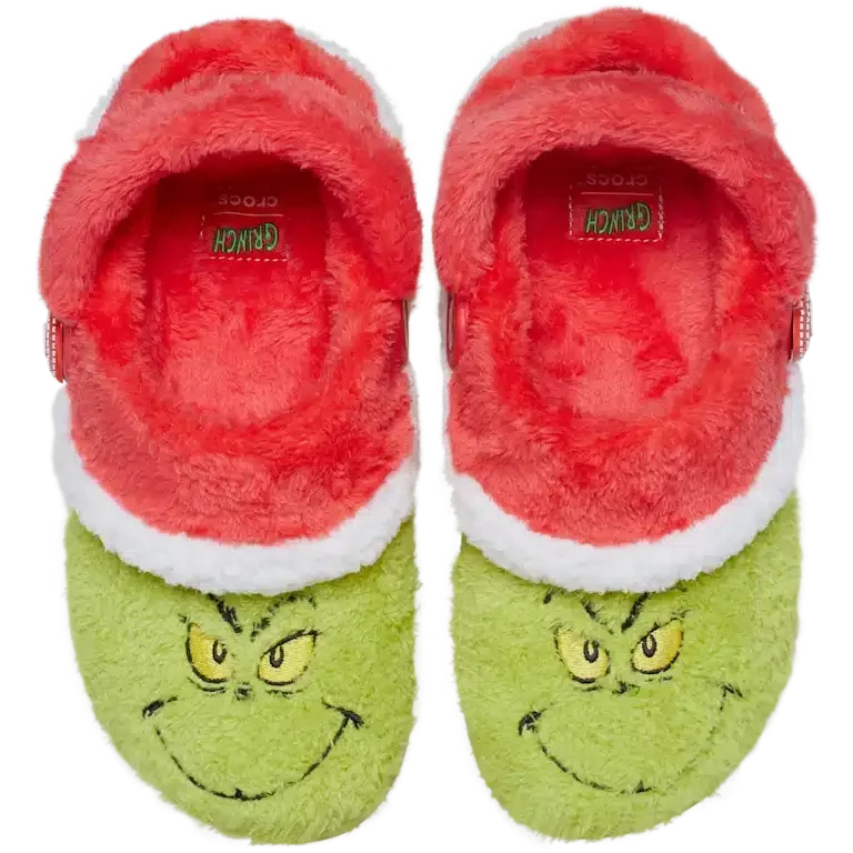 Παιδικά κλασικά Classic Lined Clog με επένδυση «The Grinch» – Crocs Παιδικά κλασικά Classic Lined Clog με επένδυση «The Grinch» – Crocs