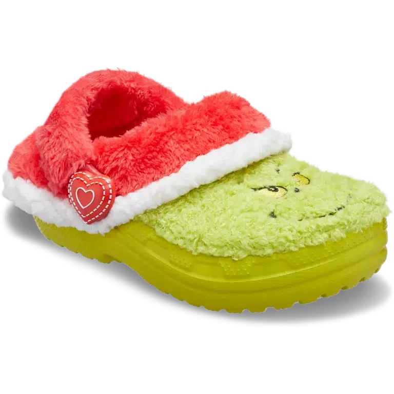 Παιδικά κλασικά Classic Lined Clog με επένδυση «The Grinch» – Crocs Παιδικά κλασικά Classic Lined Clog με επένδυση «The Grinch» – Crocs