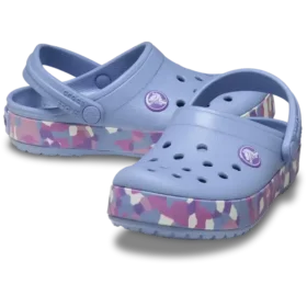 Παιδικά σαμπό Crocband Glow Confetti Band Crocband Clog