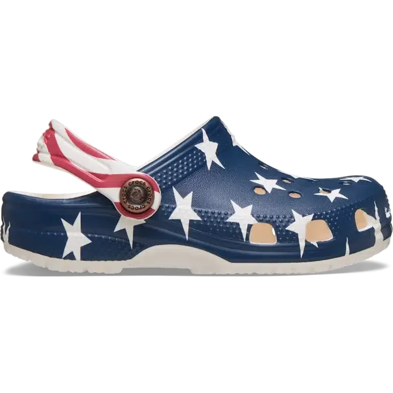 Παιδικά σανδάλια Classic American Flag Classic Clog Παιδικά σανδάλια Classic American Flag Classic Clog