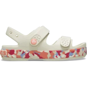 Παιδικό σανδάλι Crocband™ Cruiser με λουράκι Glow Confetti.