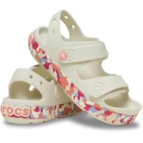 Παιδικό σανδάλι Crocband™ Cruiser με λουράκι Glow Confetti.