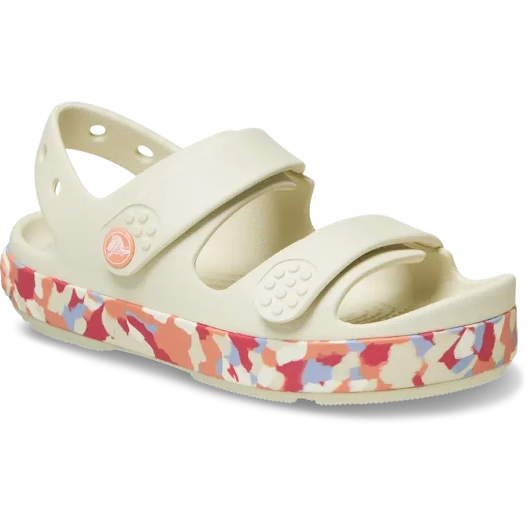 Παιδικό σανδάλι Crocband™ Cruiser με λουράκι Glow Confetti. Παιδικό σανδάλι Crocband™ Cruiser με λουράκι Glow Confetti.
