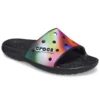 Πολύχρωμες Casual Unisex Πολύχρωμες Μαύρες Παντόφλες