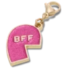 Ροζ Glitter BFF Γούρια Jibbitz αριστερά για τα παπούτσια Ροζ Glitter BFF Γούρια Jibbitz αριστερά για τα παπούτσια