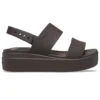 Σανδάλια Brooklyn Croco Low Espresso «Brown»