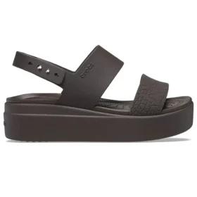 Σανδάλια Brooklyn Croco Low Espresso «Brown»