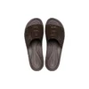 Σανδάλια Brooklyn Croco Shine Slide “Espresso”