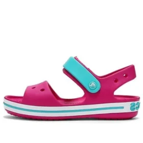 Σανδάλια Crocband με κλείσιμο με λουράκι “Pink Blue”