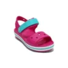 Σανδάλια Crocband με κλείσιμο με λουράκι “Pink Blue”