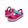 Σανδάλια Crocband με κλείσιμο με λουράκι “Pink Blue”