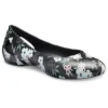Σανδάλια Larua με τύπωμα Μαύρα
