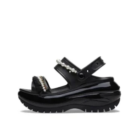 Σανδάλια Mega Crush Pearl Ruffle «Μαύρο»
