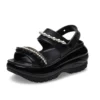 Σανδάλια Mega Crush Pearl Ruffle «Μαύρο»