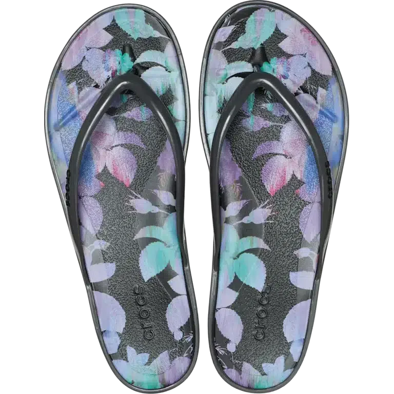 Σανδάλια Miami Round Toe Dark Floral Σανδάλια Miami Round Toe Dark Floral