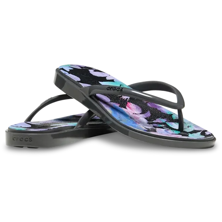 Σανδάλια Miami Round Toe Dark Floral Σανδάλια Miami Round Toe Dark Floral
