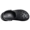 Σανδάλια Small Whale Retro Crocs με παχιά σόλα, μαύρα
