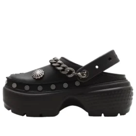 Σανδάλια Stomp Clog με διακοσμητικά στοιχεία “Black”