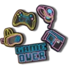 Σειρά 5 γουριών Jibbitz™ «Lights up Neon Gamer» Σειρά 5 γουριών Jibbitz™ «Lights up Neon Gamer»