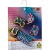 Σειρά 5 γουριών Jibbitz™ «Lights up Neon Gamer»
