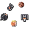 Σειρά 5 γούρων Jibbitz™ «Basketball Team»