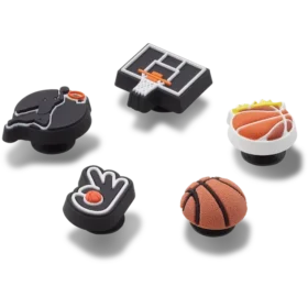 Σειρά 5 γούρων Jibbitz™ «Basketball Team»