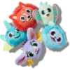 Σειρά 5 γούρων Jibbitz «Fuzzy Fantasy Animals»