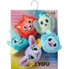 Σειρά 5 γούρων Jibbitz «Fuzzy Fantasy Animals»