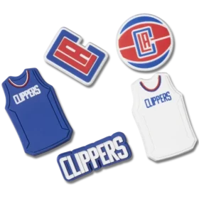 Σειρά 5 γούρων Jibbitz™ NBA Los Angeles Clippers