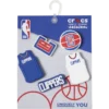 Σειρά 5 γούρων Jibbitz™ NBA Los Angeles Clippers