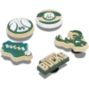 Σειρά 5 γούρων Jibbitz™ «NBA Milwaukee Bucks»
