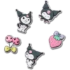 Σειρά 5 γούρων Jibbitz™ Sanrio Kuromi