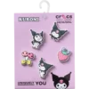 Σειρά 5 γούρων Jibbitz™ Sanrio Kuromi