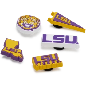 Σειρά 5 γούρων Jibbitz του LSU