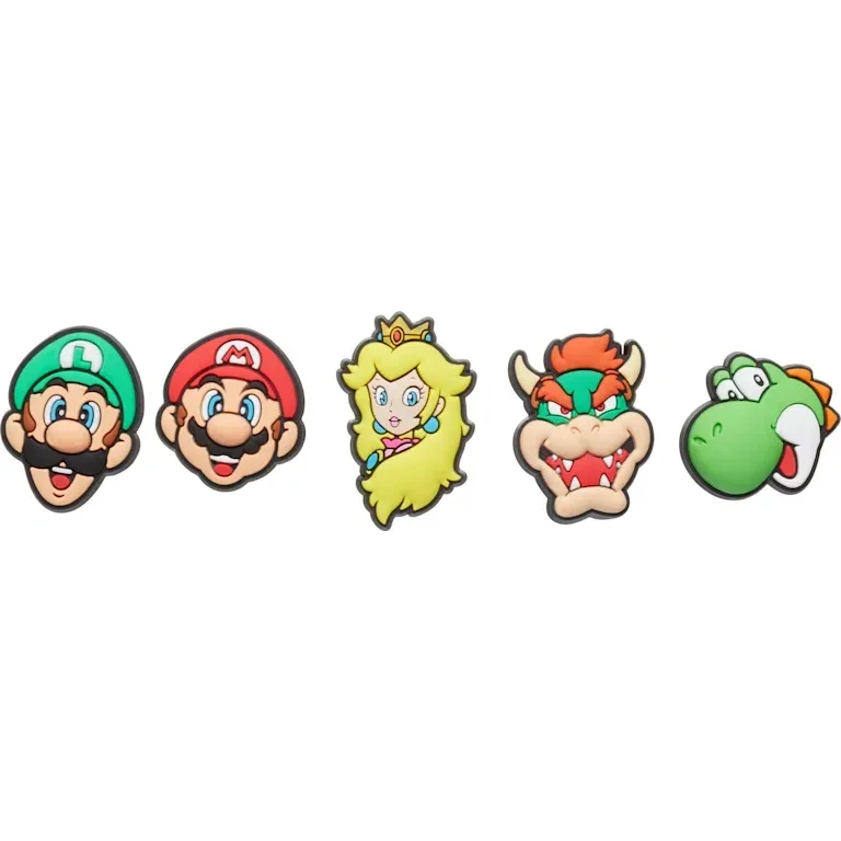 Σετ 5 γούριων Jibbitz για παπούτσια Super Mario™ Σετ 5 γούριων Jibbitz για παπούτσια Super Mario™
