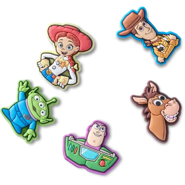 Σετ 5 γούρων για παπούτσια Jibbitz™ «Toy Story» της Disney Pixar Σετ 5 γούρων για παπούτσια Jibbitz™ «Toy Story» της Disney Pixar