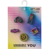 Σετ 5 γούρων Jibbitz™ «Level up Gamer»
