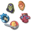 Σετ 5 γούρων Jibbitz™ «Masters Universe»