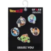Σετ 5 τεμαχίων με 2 γούρια Jibbitz™ Dragon Ball Z Σετ 5 τεμαχίων με 2 γούρια Jibbitz™ Dragon Ball Z